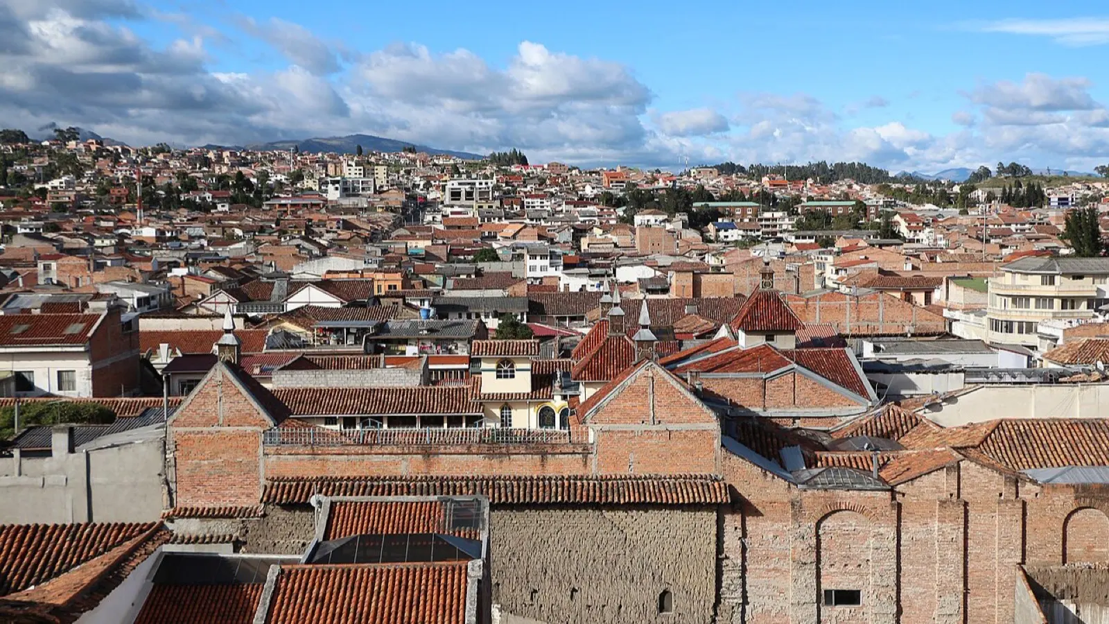 Vista de Cuenca, Ecuador